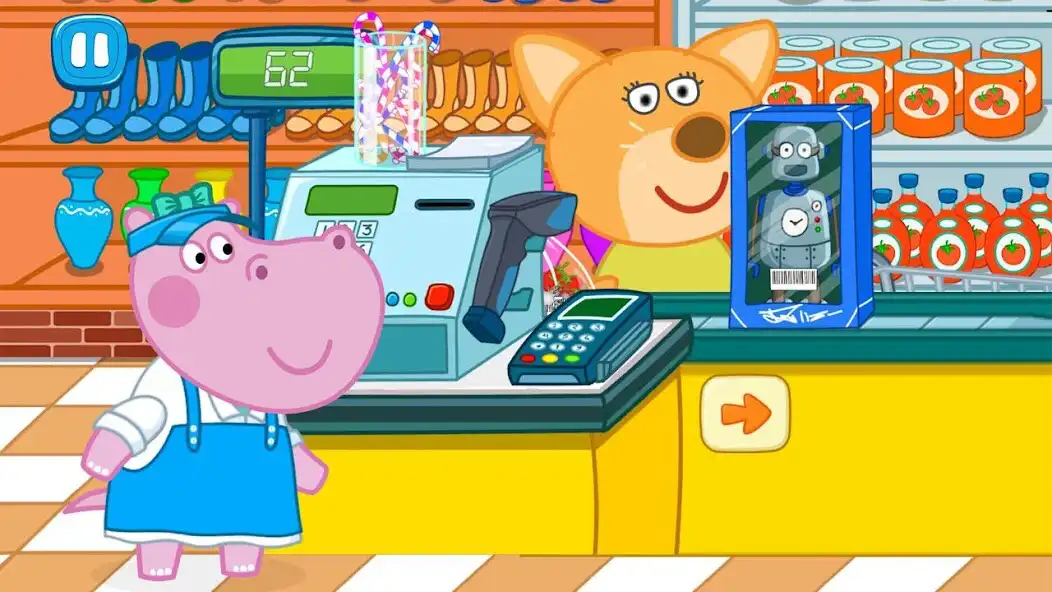 Play Hippo: Supermarket cashier and enjoy Hippo: Supermarket cashier with UptoPlay Play Hippo: Supermarket cashier and enjoy Hippo: Supermarket cashier with UptoPlay