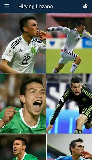 Play Hirving Lozano HD Wallpaper  and enjoy Hirving Lozano HD Wallpaper with UptoPlay