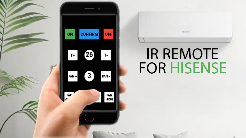 Play HISENSE Full AC Remote  and enjoy HISENSE Full AC Remote with UptoPlay