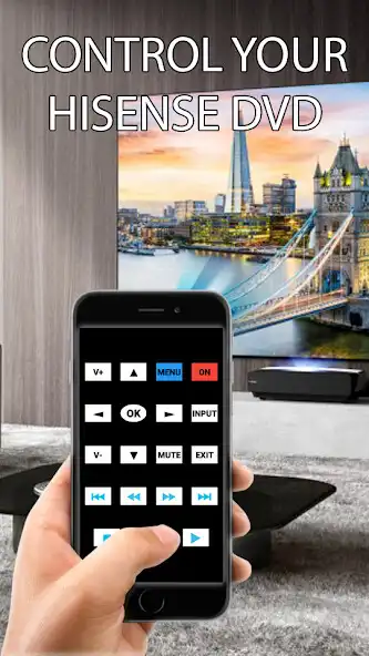 Play HISENSE Full DVD Remote as an online game HISENSE Full DVD Remote with UptoPlay