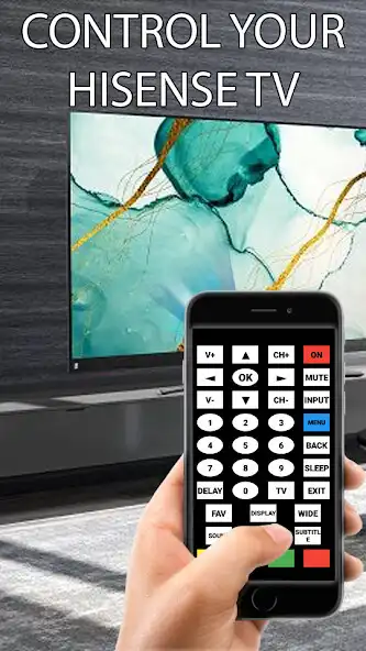 Play HISENSE Full Tv Remote as an online game HISENSE Full Tv Remote with UptoPlay