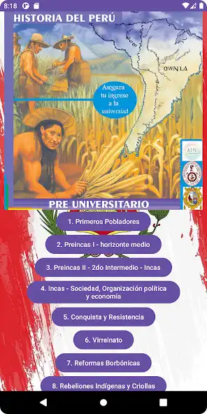 Play Historia del Perú  and enjoy Historia del Perú with UptoPlay