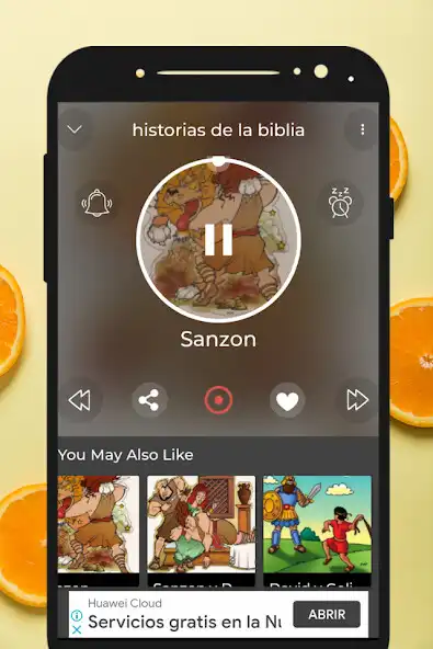 Play Historias de la Biblia: Audio as an online game Historias de la Biblia: Audio with UptoPlay