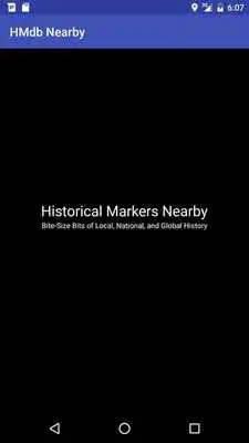Play Historical Markers Nearby Play Historical Markers Nearby