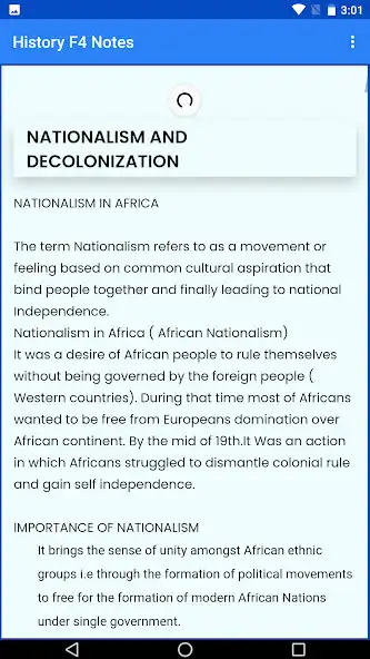 Play History form 4 Notes as an online game History form 4 Notes with UptoPlay