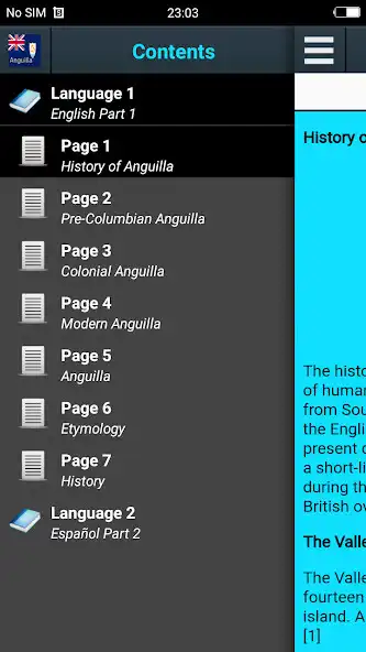 Play History of Anguilla  and enjoy History of Anguilla with UptoPlay