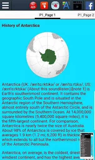 Play History of Antarctica as an online game History of Antarctica with UptoPlay