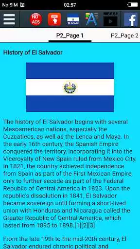 Play History of El Salvador as an online game History of El Salvador with UptoPlay