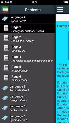 Play History of Equatorial Guinea  and enjoy History of Equatorial Guinea with UptoPlay