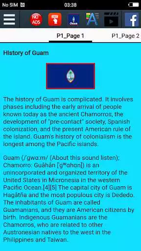 Play History of Guam as an online game History of Guam with UptoPlay