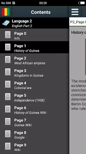 Play History of Guinea  and enjoy History of Guinea with UptoPlay