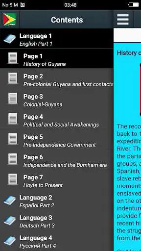 Play History of Guyana  and enjoy History of Guyana with UptoPlay