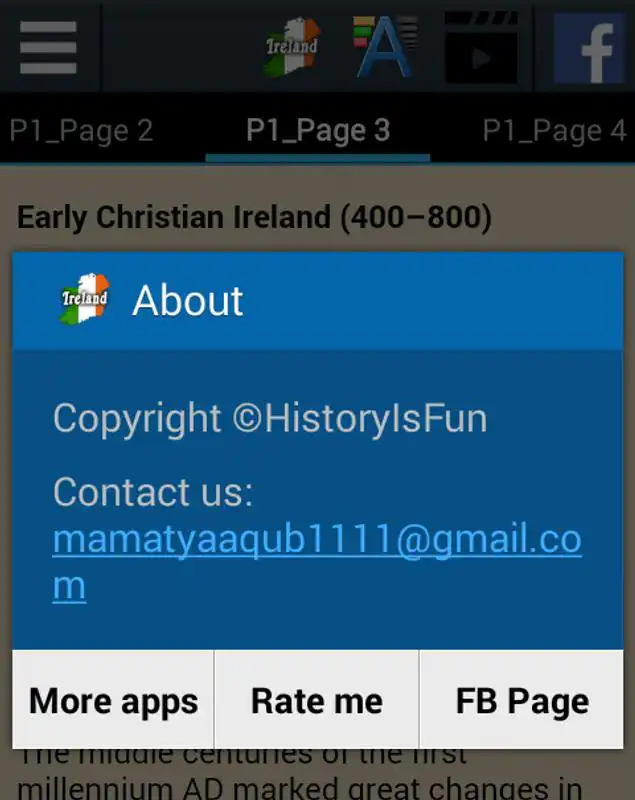 Play History of Ireland