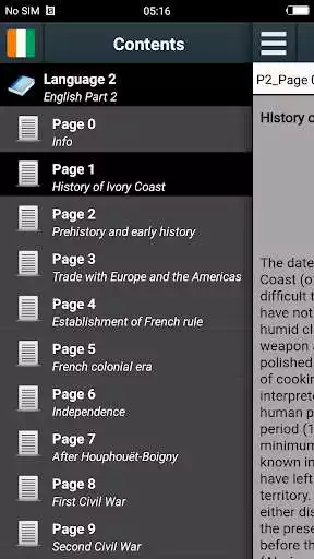 Play History of Ivory Coast  and enjoy History of Ivory Coast with UptoPlay