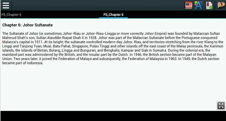 Play History of Malaysia