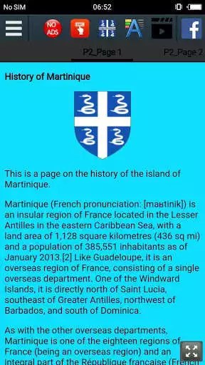 Play History of Martinique as an online game History of Martinique with UptoPlay