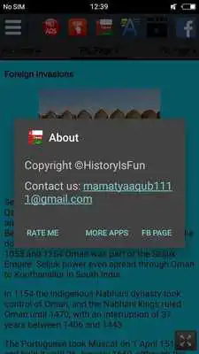Play History of Oman