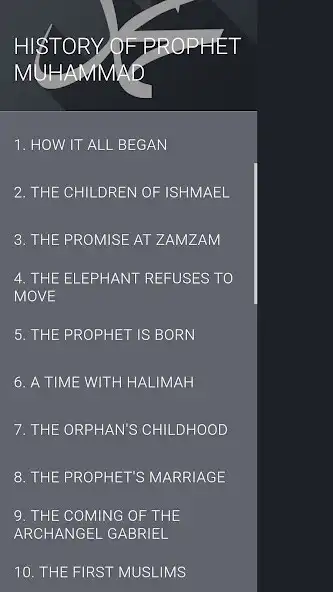 Play History of Prophet Muhammad  and enjoy History of Prophet Muhammad with UptoPlay
