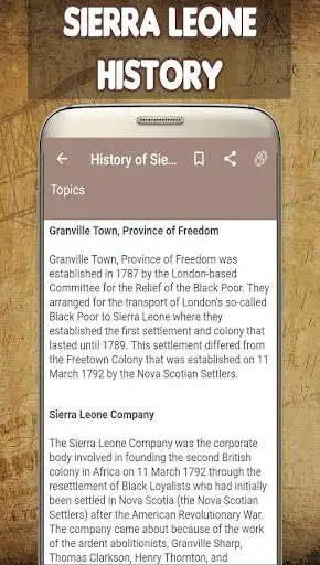 Play History of Sierra Leone