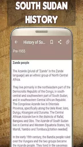 Play History of South Sudan  and enjoy History of South Sudan with UptoPlay