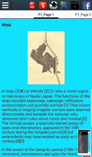 Play History of The Ninja as an online game History of The Ninja with UptoPlay