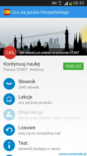 Play Hiszpański - Ucz się języka  and enjoy Hiszpański - Ucz się języka with UptoPlay