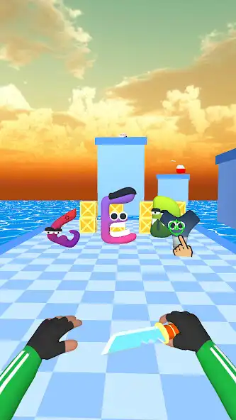 Play Hit Alphabet 3D  and enjoy Hit Alphabet 3D with UptoPlay