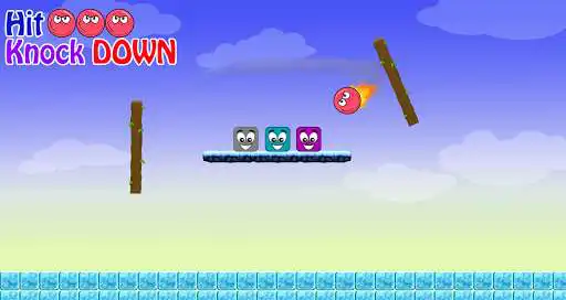 Play Hit Ball  Knock down as an online game Hit Ball  Knock down with UptoPlay
