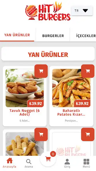 Play Hit Burgers as an online game Hit Burgers with UptoPlay