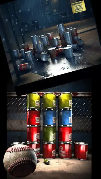 Play Hit Can Ball Knockdown Game  and enjoy Hit Can Ball Knockdown Game with UptoPlay