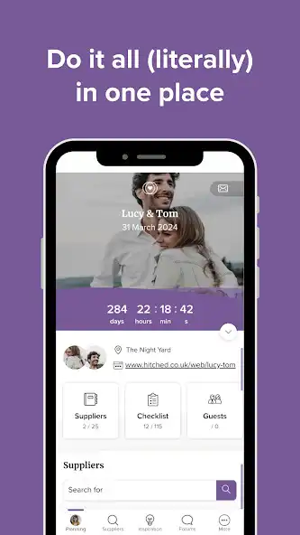 Play Hitched - #1 Wedding Planner  and enjoy Hitched - #1 Wedding Planner with UptoPlay