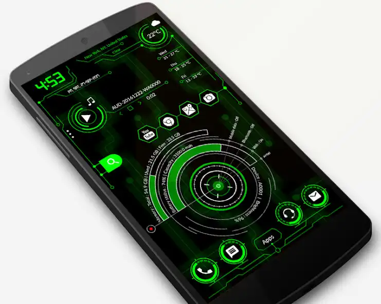 Play Hi-Tech Launcher Pro  and enjoy Hi-Tech Launcher Pro with UptoPlay