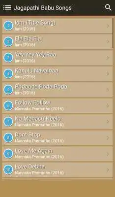 Play Hit Jagapathi Babu Songs Lyric