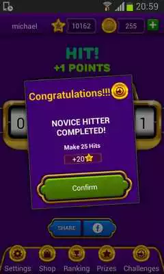 Play Hit me for the million