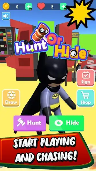 Play Hit or Hunt or Hide and Seek as an online game Hit or Hunt or Hide and Seek with UptoPlay