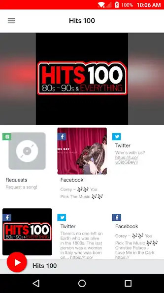 Play Hits 100  and enjoy Hits 100 with UptoPlay