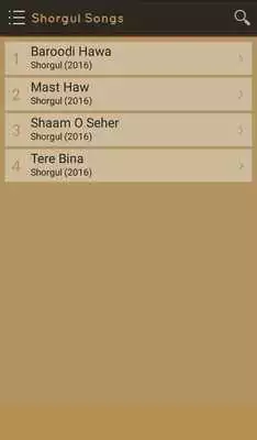 Play Hit Shorgul Songs Lyrics