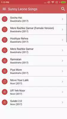 Play Hit Sunny Leone Songs Lyrics