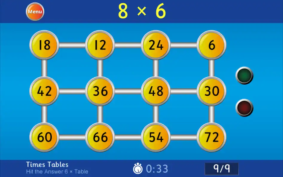 Play Hit the Button Math  and enjoy Hit the Button Math with UptoPlay
