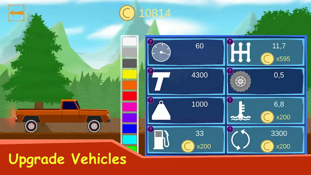 Play Hit The Hills - Race, Climb as an online game Hit The Hills - Race, Climb with UptoPlay