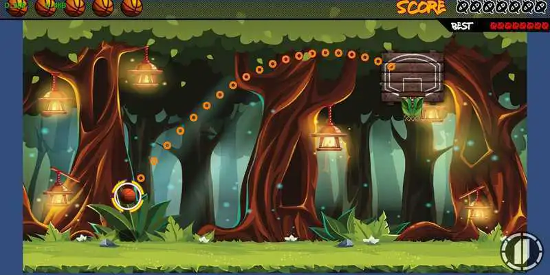Play Hit The Net-Basketball Game