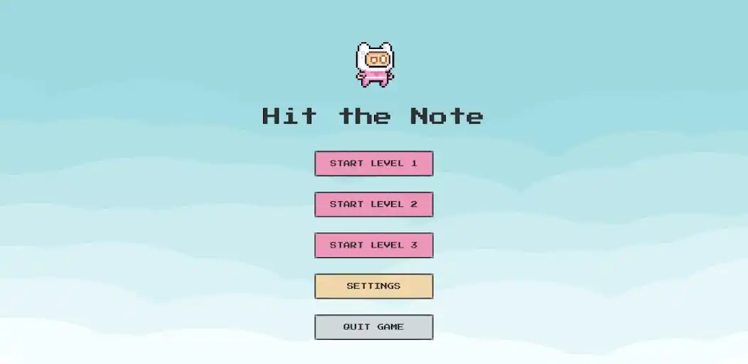 Play Hit the Note as an online game Hit the Note with UptoPlay
