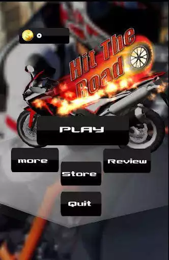 Play Hit The Road - 3D Moto Race 2018