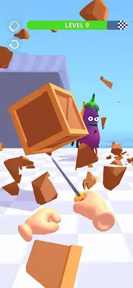 Play Hit Tomato 3D - Knife Master as an online game Hit Tomato 3D - Knife Master with UptoPlay