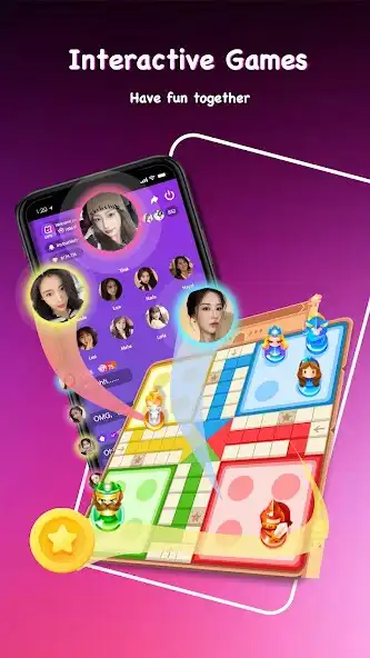 Play Hiya-Group Voice Chat  and enjoy Hiya-Group Voice Chat with UptoPlay