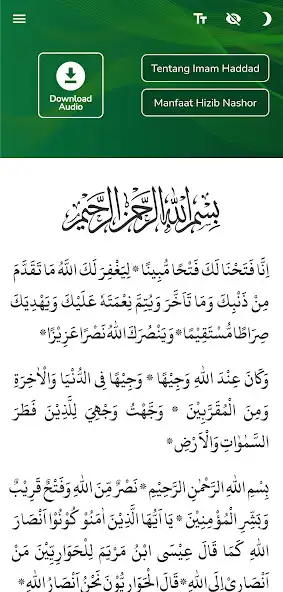 Play Hizib Nashor - Imam Al-Haddad  and enjoy Hizib Nashor - Imam Al-Haddad with UptoPlay