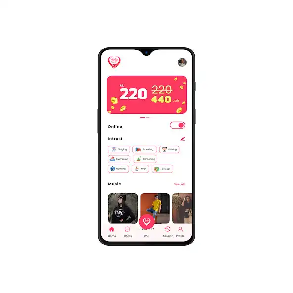 Play Hlo Friend as an online game Hlo Friend with UptoPlay