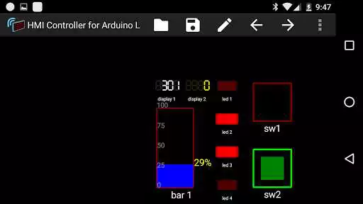 Play HMI Controller for Arduino L  and enjoy HMI Controller for Arduino L with UptoPlay