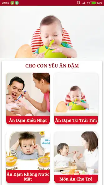 Play Hướng Dẫn Cho Bé Ăn Dặm as an online game Hướng Dẫn Cho Bé Ăn Dặm with UptoPlay