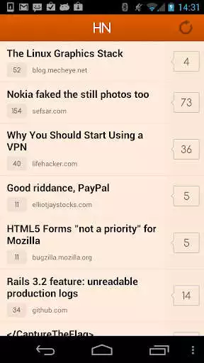 Play HN - Hacker News Reader  and enjoy HN - Hacker News Reader with UptoPlay